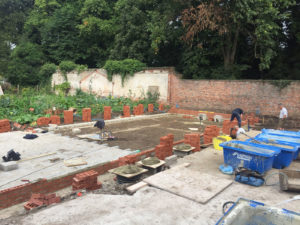 Garages and Outdoor Kitchen
