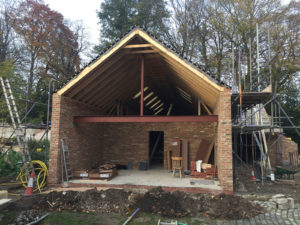 Garages and Outdoor Kitchen