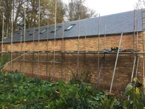 Garages and Outdoor Kitchen
