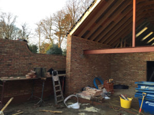 Garages and Outdoor Kitchen